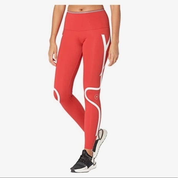 Stella McCartney Pants - Stella McCartney for Adidas Red TP tights work out pants XXS